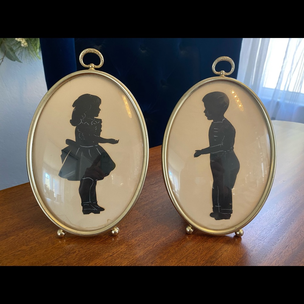 Double Silhouette Victorian Twins Frames